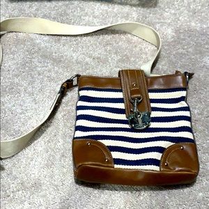 Chaps nautical theme crossbody